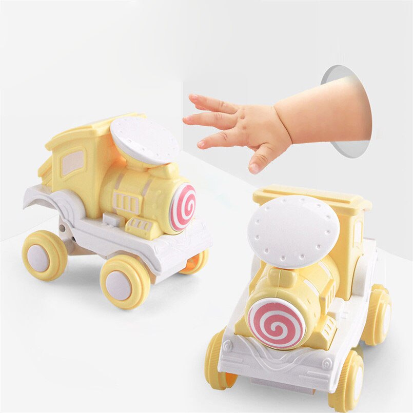 Inertia Stunt Train Toy Car for Active Screen-Free Play