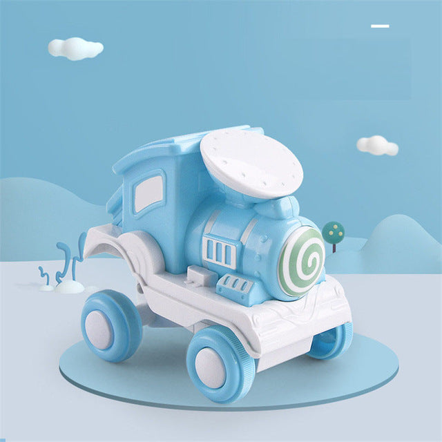 Inertia Stunt Train Toy Car for Active Screen-Free Play