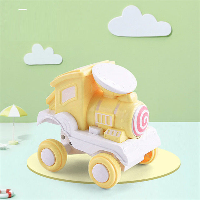 Inertia Stunt Train Toy Car for Active Screen-Free Play