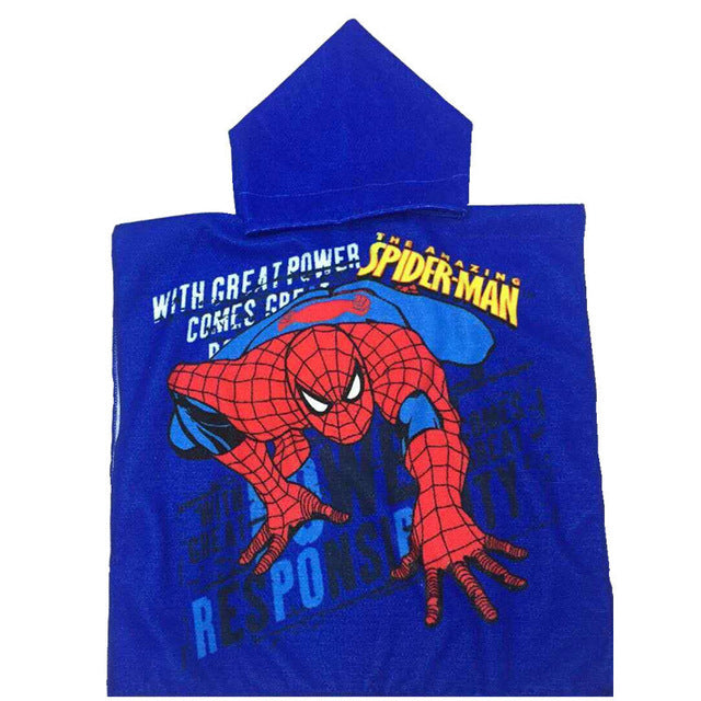 Kids Hooded Beach Towel for Quick-Dry Full Coverage