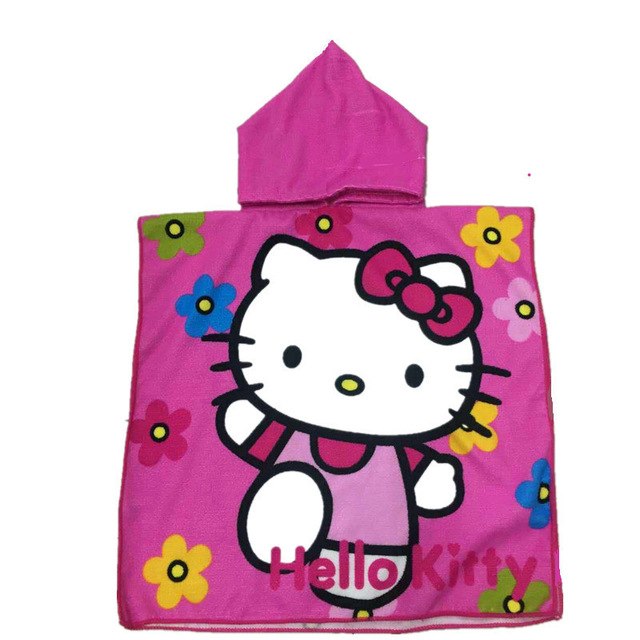 Kids Hooded Beach Towel for Quick-Dry Full Coverage
