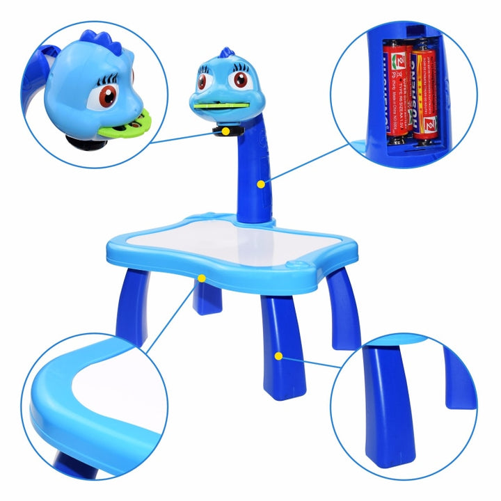 Kids Drawing Projector Table for Screen-Free Creativity