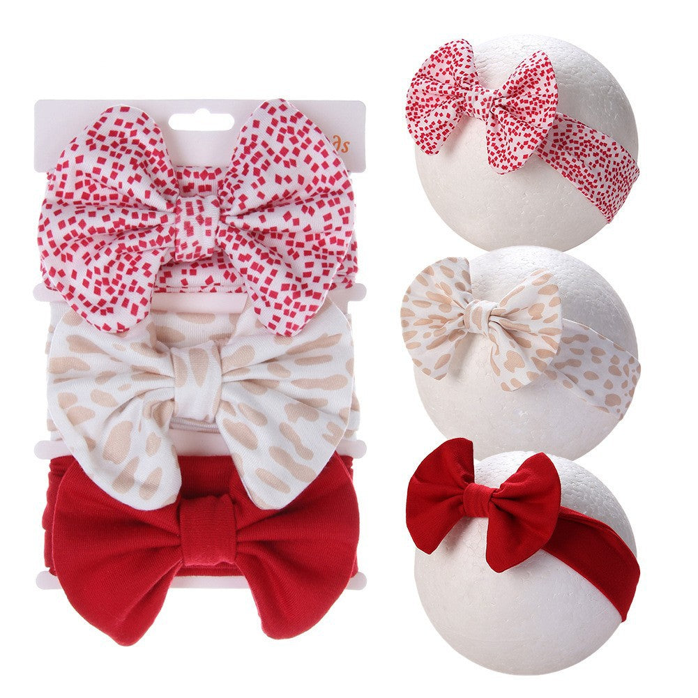 Children's Bow Headbands — Playful Outfit Finishing Set