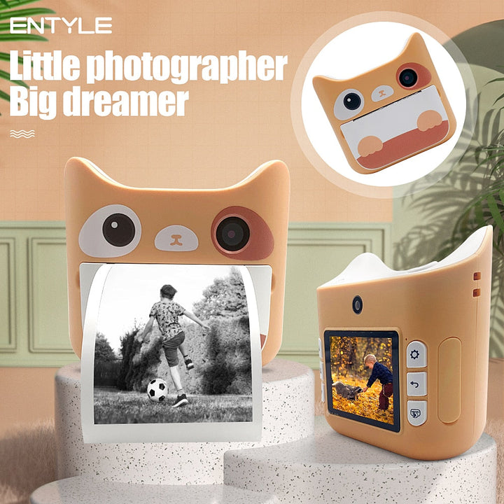 Children's Digital Camera With Instant Print Memories
