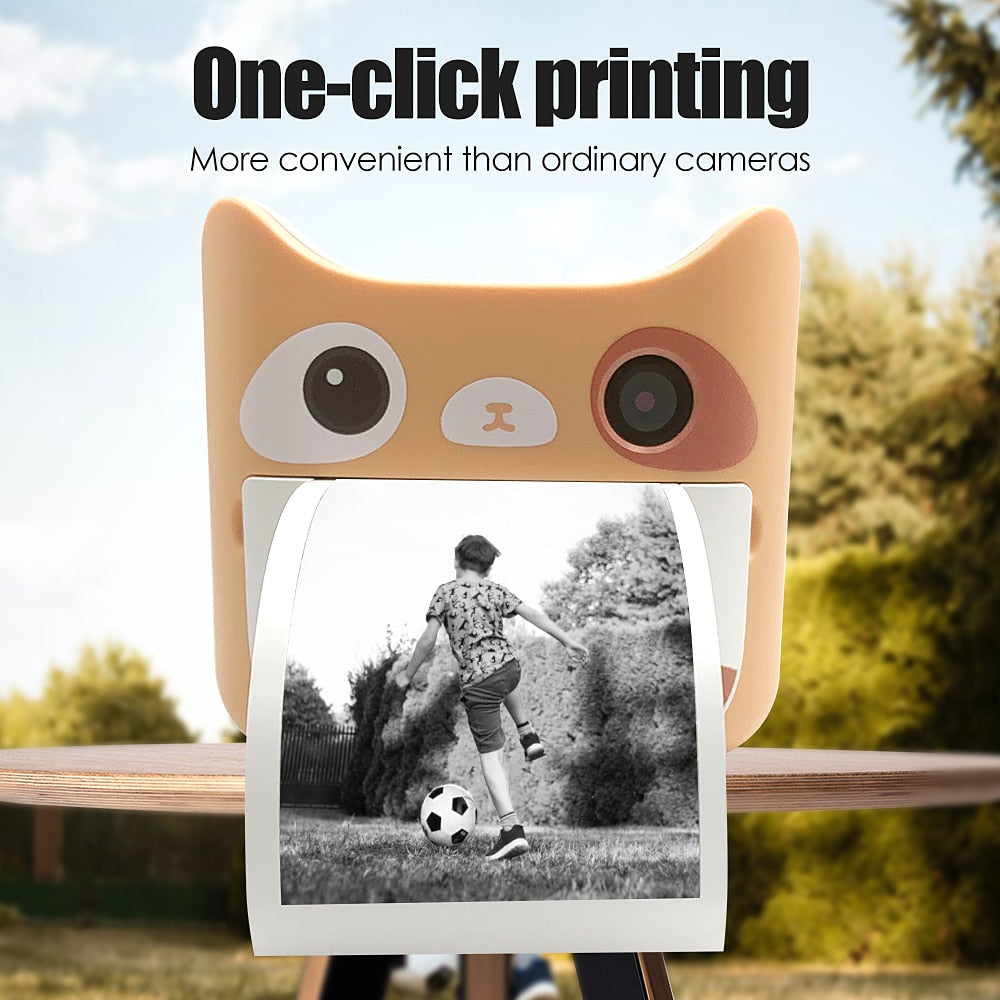 Children's Digital Camera With Instant Print Memories