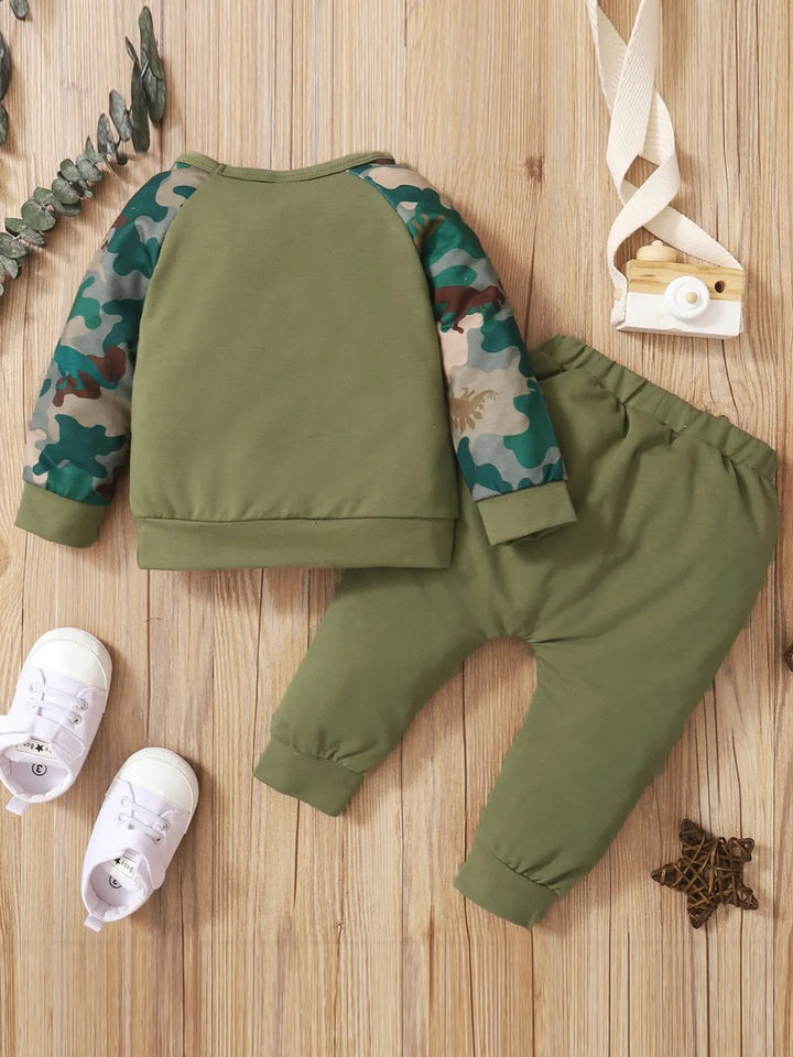 Kids Camouflage Sweatshirt Set — Ready For Play