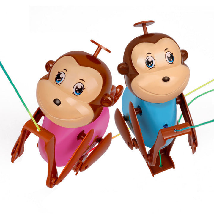 Children's Rope Climbing Monkey Toy for Active Play