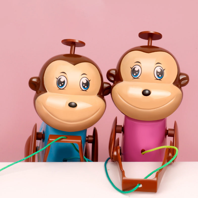 Children's Rope Climbing Monkey Toy for Active Play