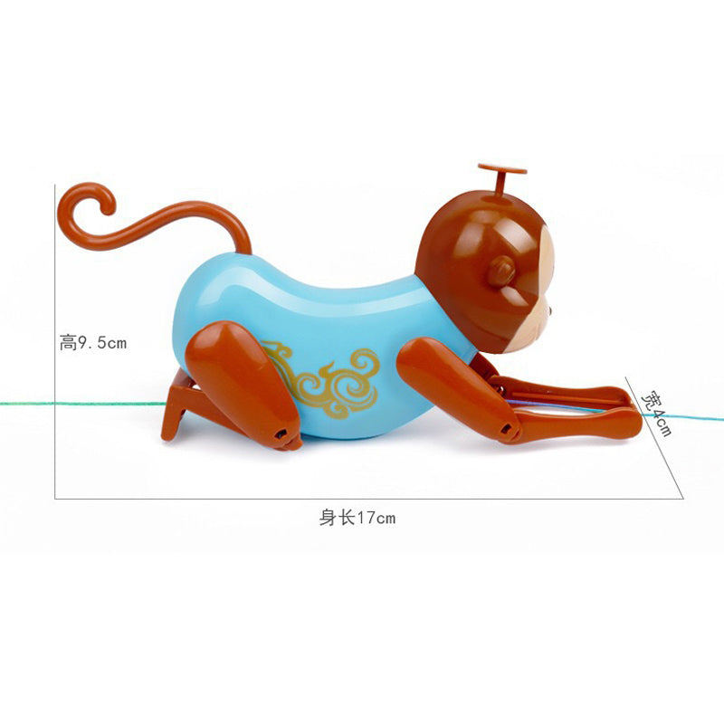 Children's Rope Climbing Monkey Toy for Active Play