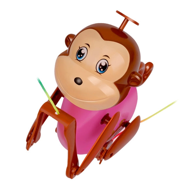 Children's Rope Climbing Monkey Toy for Active Play