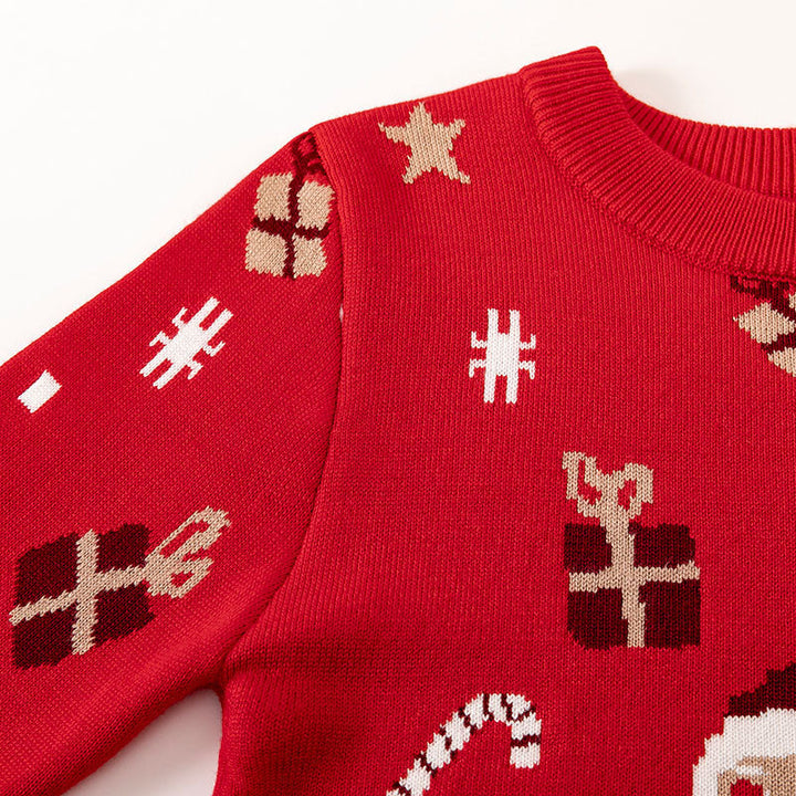 Children's Santa Sweater for Festive Holiday Outfits