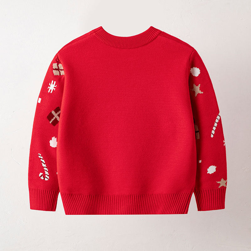 Children's Santa Sweater for Festive Holiday Outfits