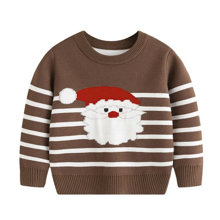 Children's Christmas Santa Knit Sweater | Festive Style
