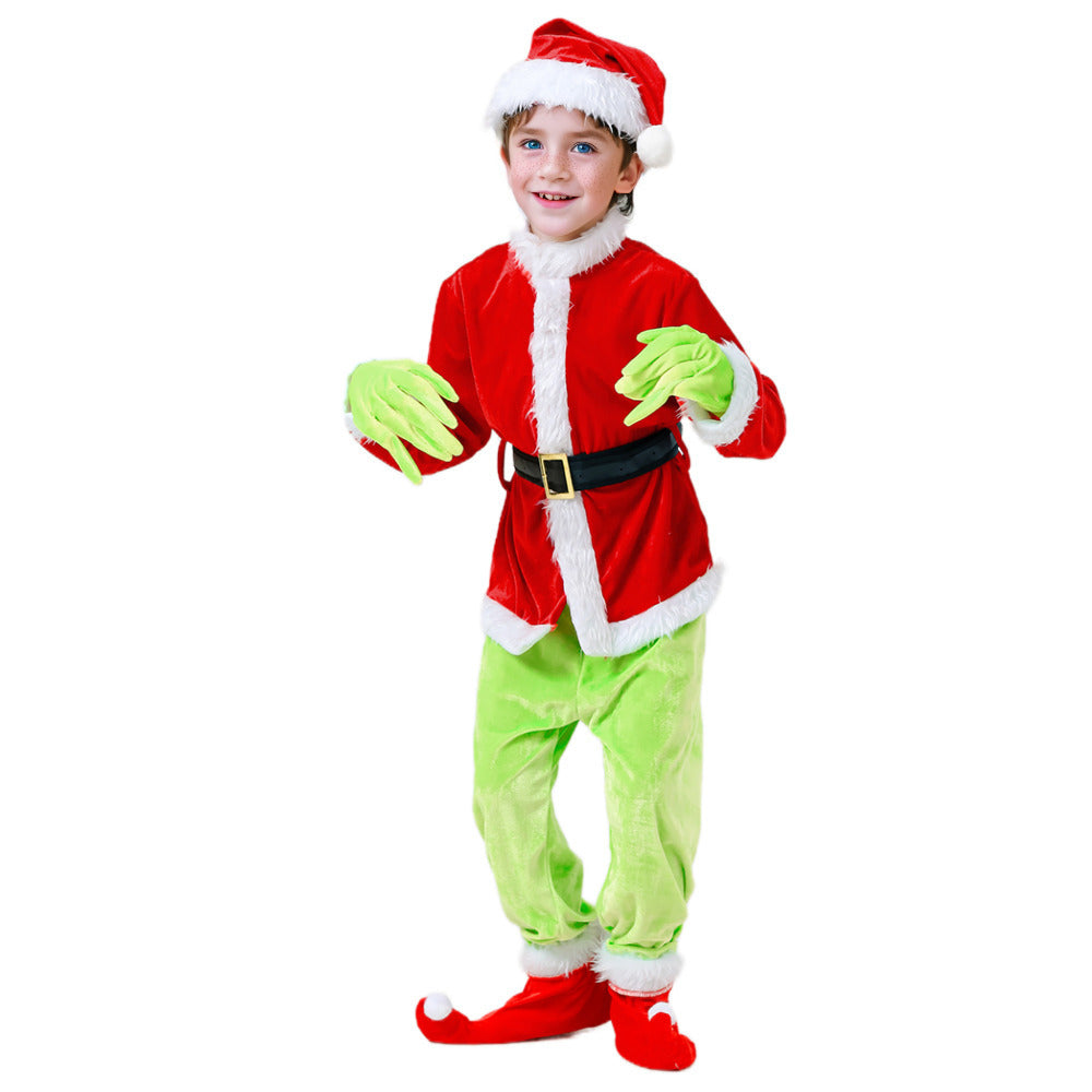 Children's Christmas Monster Costume Set for Parties