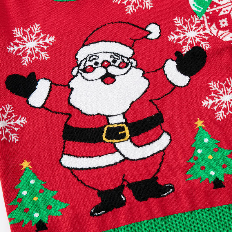 Children's Christmas Sweater | Festive Santa Holiday Style