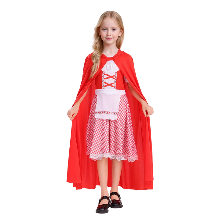 Little Red Riding Hood Costume Set for Kids’ Parties