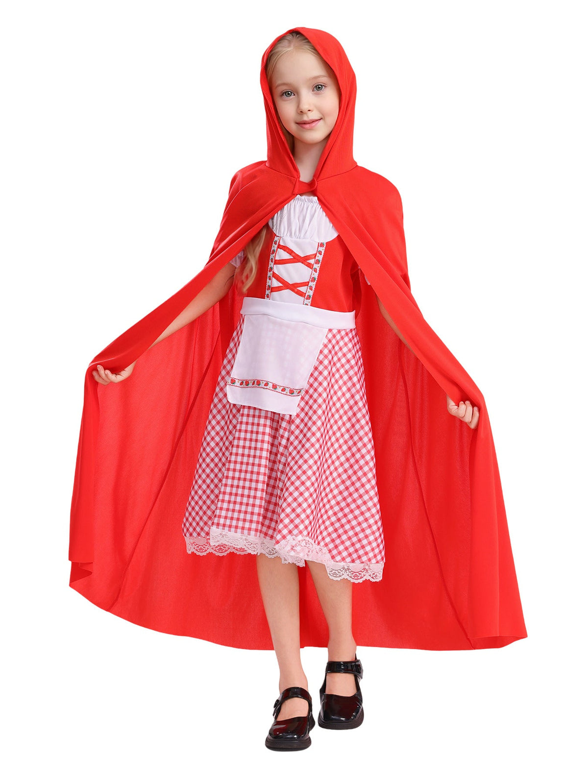 Little Red Riding Hood Costume Set for Kids’ Parties