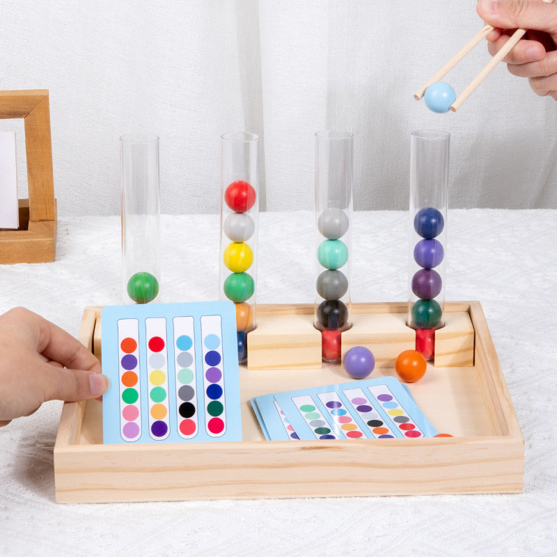 Color Matching Montessori Toy for Fine Motor Skills
