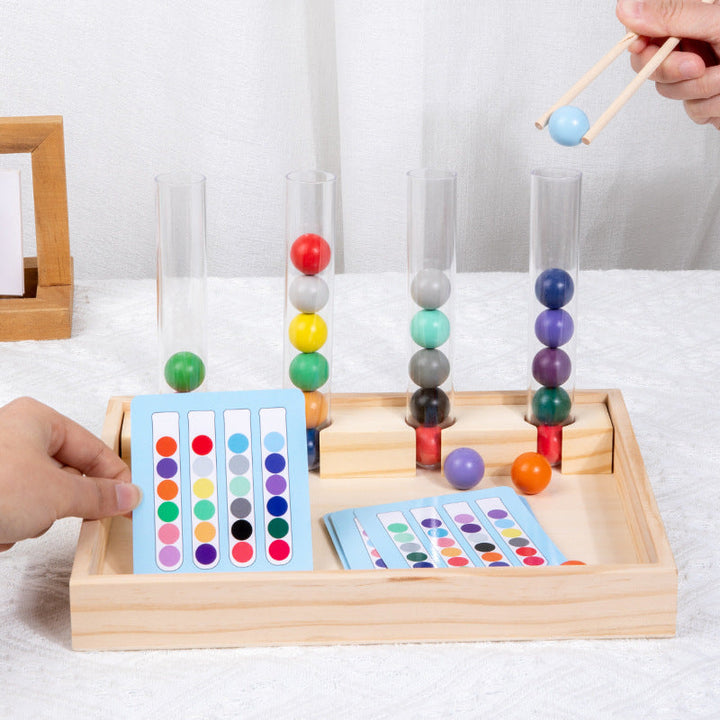 Color Matching Montessori Toy for Fine Motor Skills