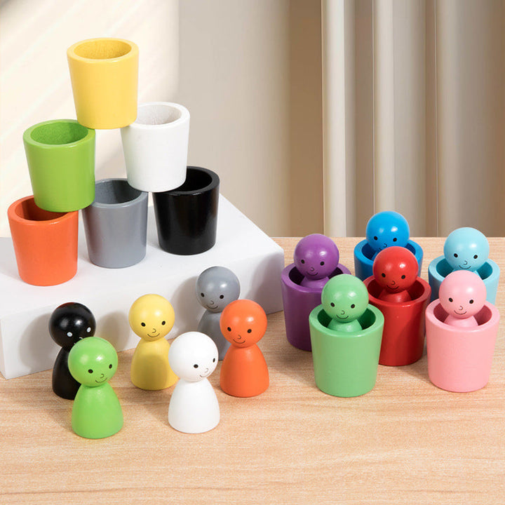 Color Sorting Cups for Kids | Fine-Motor Learning Toy