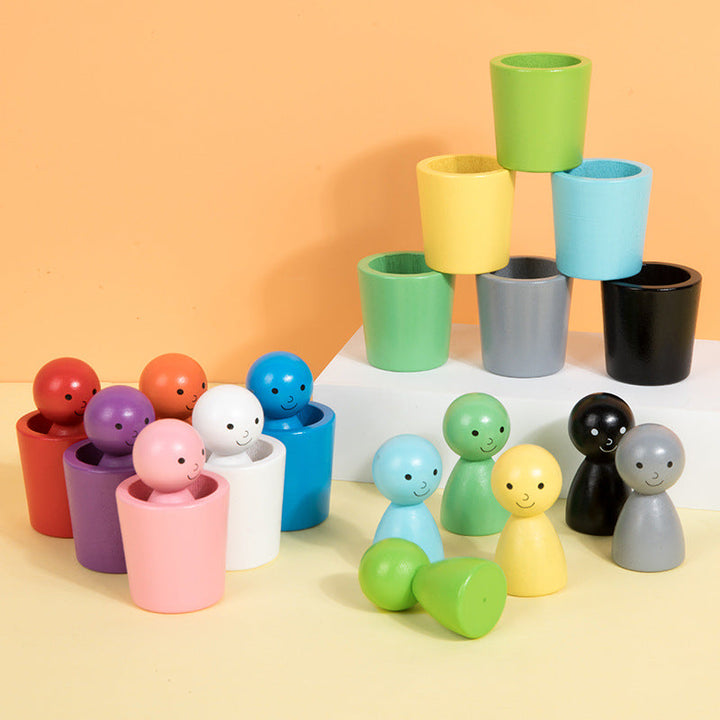 Color Sorting Cups for Kids | Fine-Motor Learning Toy