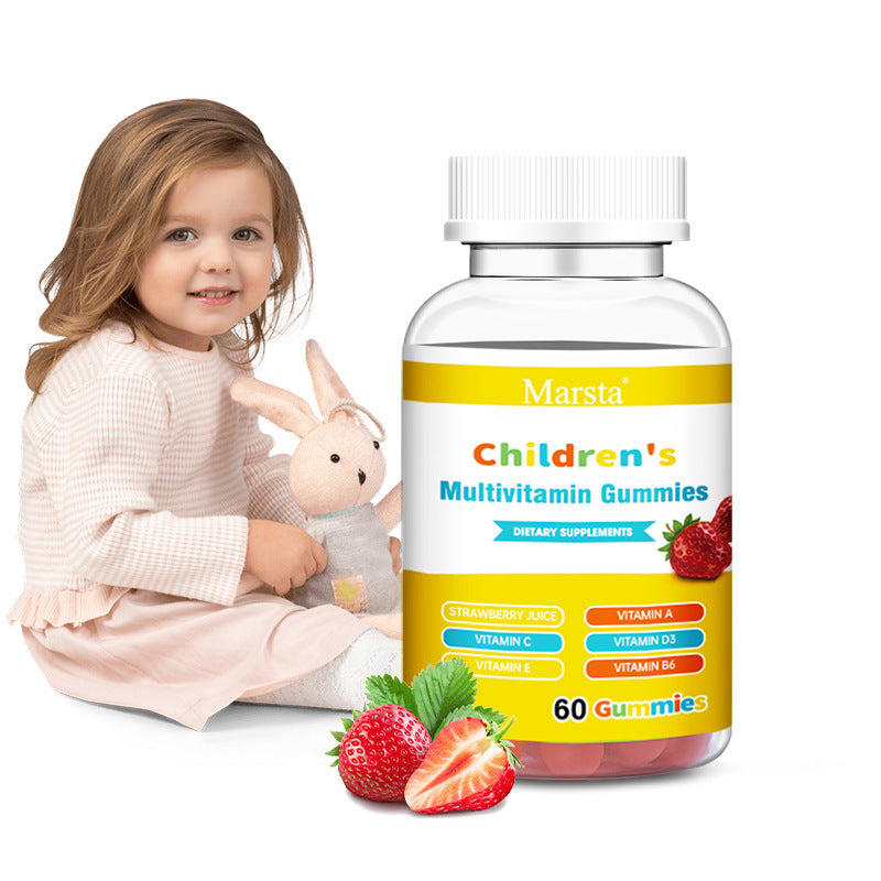 Children's Multivitamin Gummies with Strawberry Taste