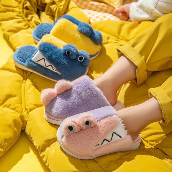 Children's Cotton Slippers for Warm Indoor Comfort