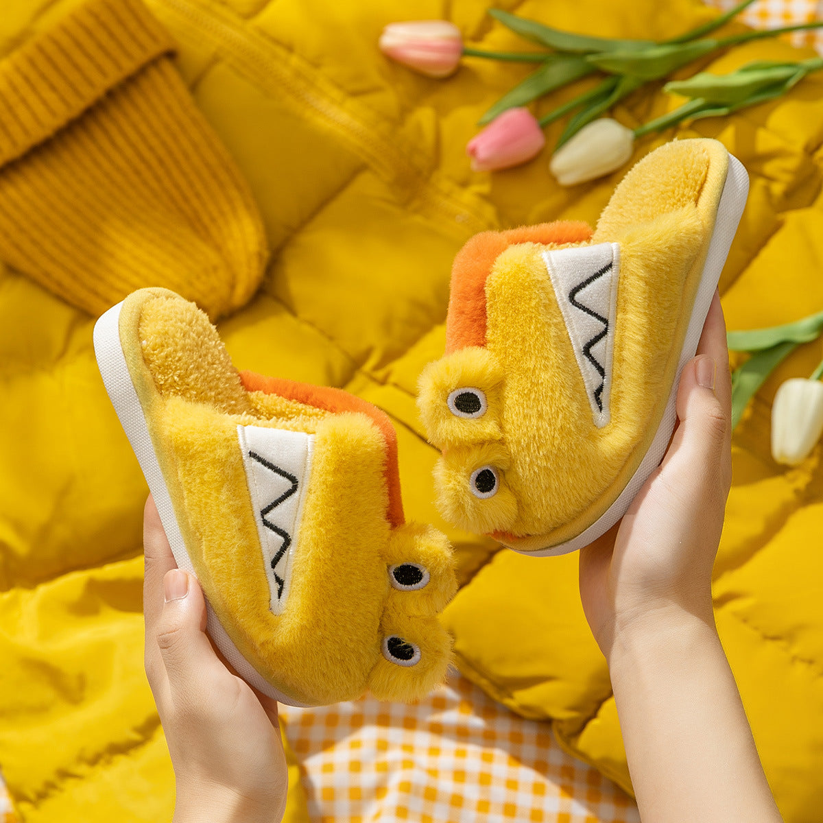 Children's Cotton Slippers for Warm Indoor Comfort