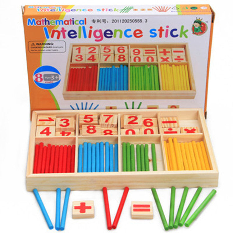 Counting Sticks Montessori Early Math Learning Set