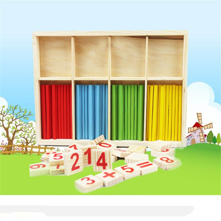 Counting Sticks Montessori Early Math Learning Set