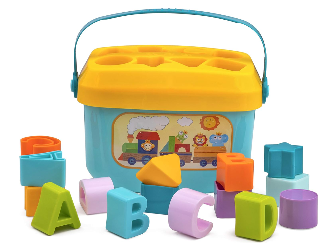 Shape Sorter Toy for Screen-Free Early Learning Play
