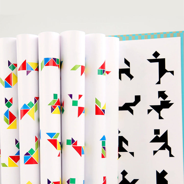 Magnetic Tangram Puzzle Toy for Creative STEM Play