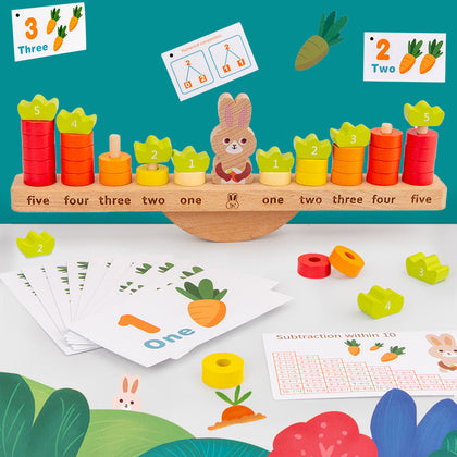 Montessori Math Toys - Educational Number Games for Kids