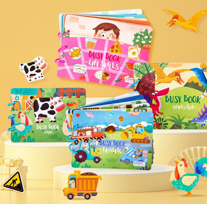 Sticker Activity Book — Screen-Free Learning Play