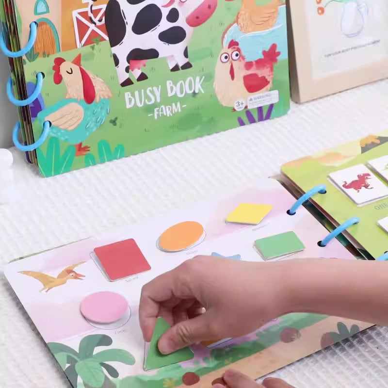 Sticker Activity Book — Screen-Free Learning Play