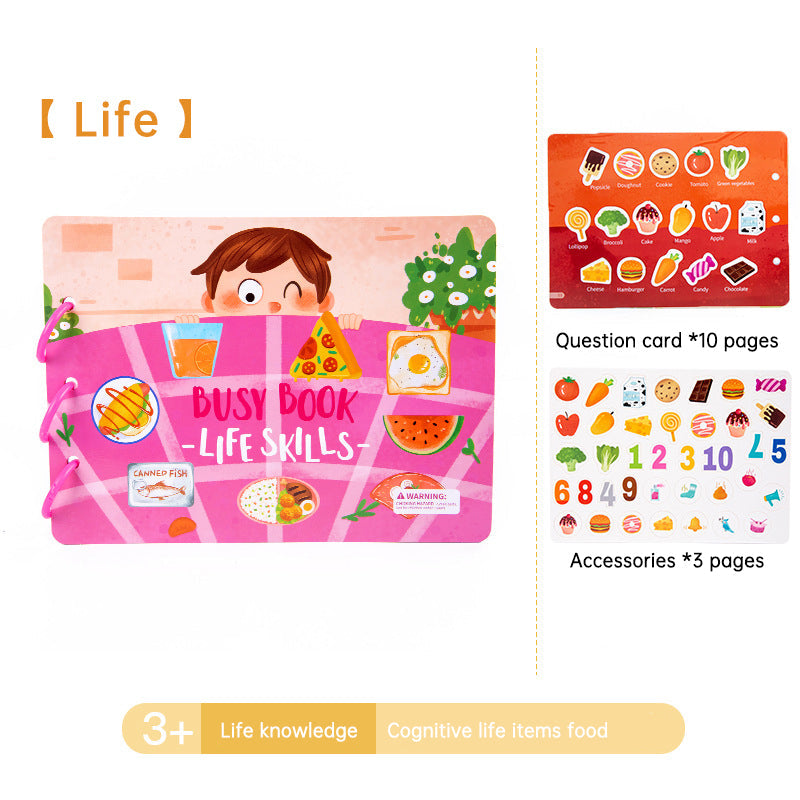 Sticker Activity Book — Screen-Free Learning Play