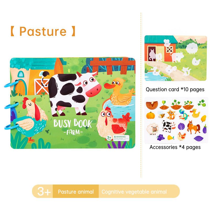 Sticker Activity Book — Screen-Free Learning Play