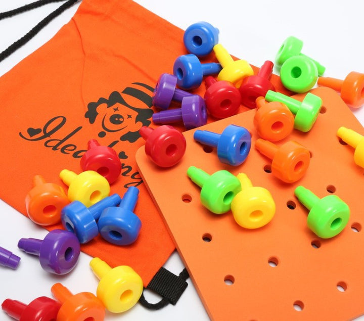 Building Blocks Toy for Toddlers | Color-Matching Play