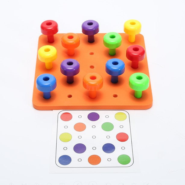 Building Blocks Toy for Toddlers | Color-Matching Play