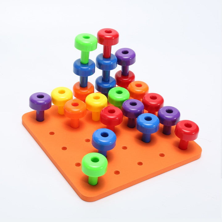 Building Blocks Toy for Toddlers | Color-Matching Play