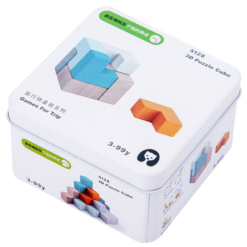 Travel Wooden Puzzle Toys for Creative Screen-Free Play