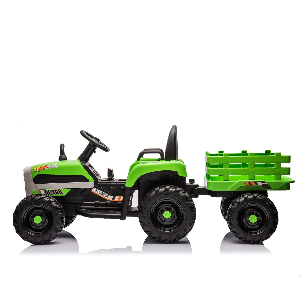 Children's Electric Tractor Toy With Remote Speed Control