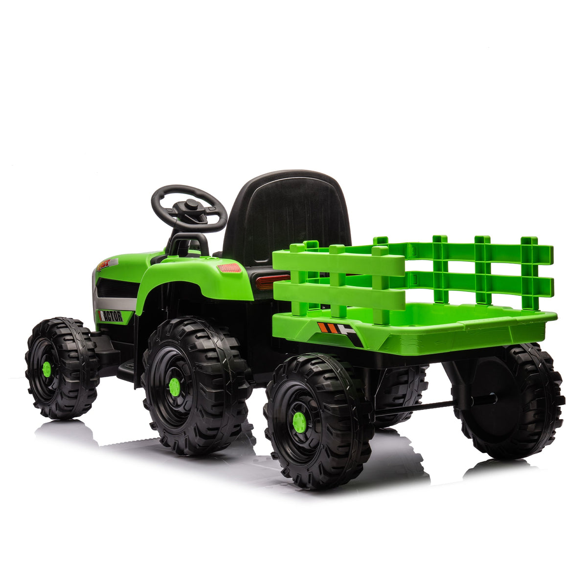 Children's Electric Tractor Toy With Remote Speed Control