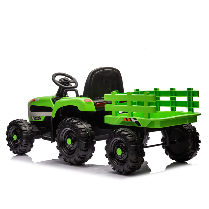 Children's Electric Tractor Toy With Remote Speed Control