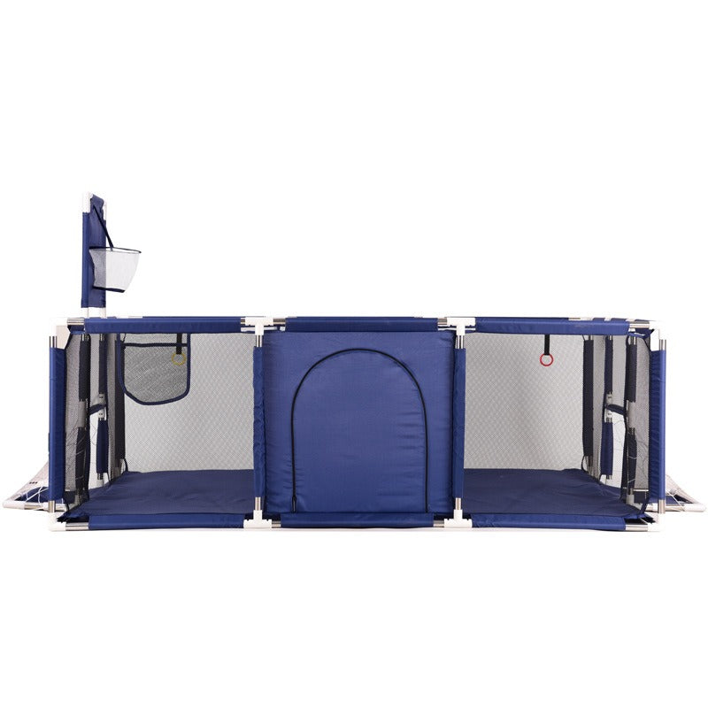 Children's Indoor Playpen With Basketball Hoop Zone