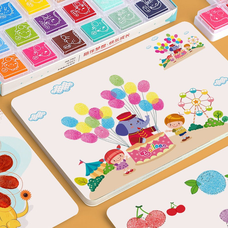 Fingerprint Painting Kit for Kids Creative Art Play