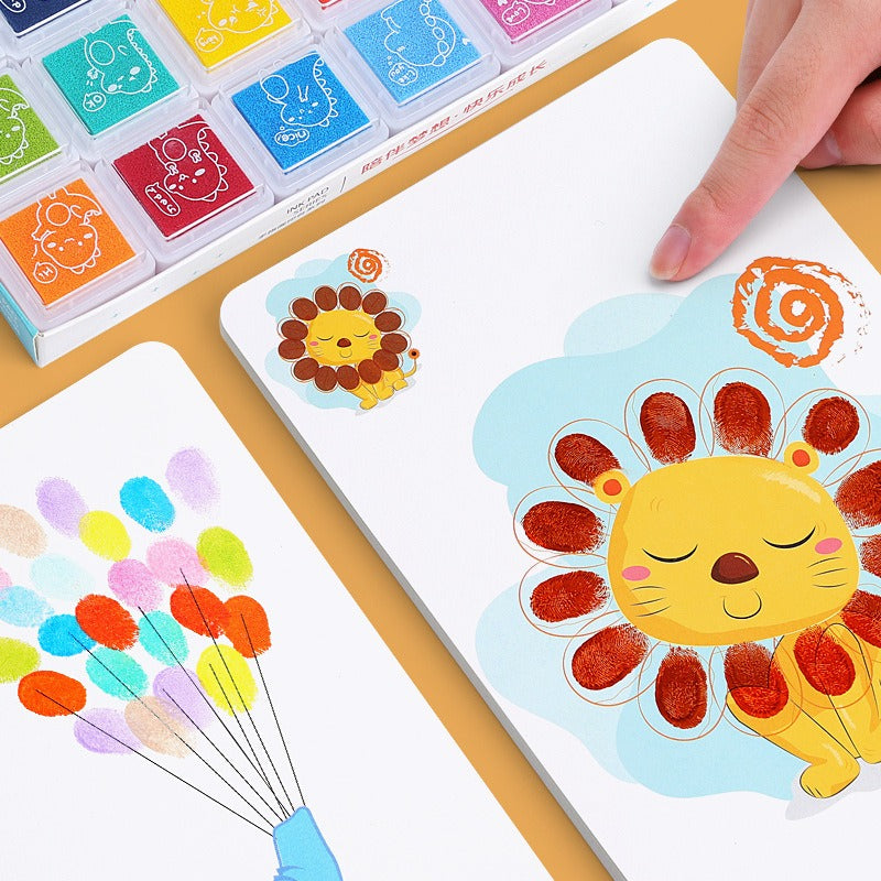 Fingerprint Painting Kit for Kids Creative Art Play