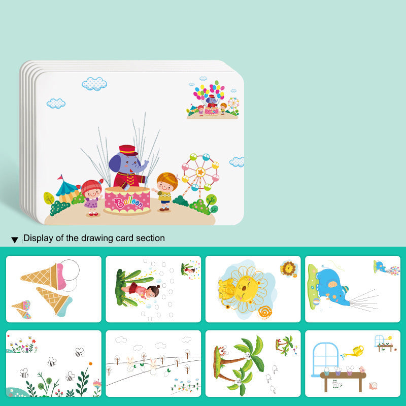 Fingerprint Painting Kit for Kids Creative Art Play