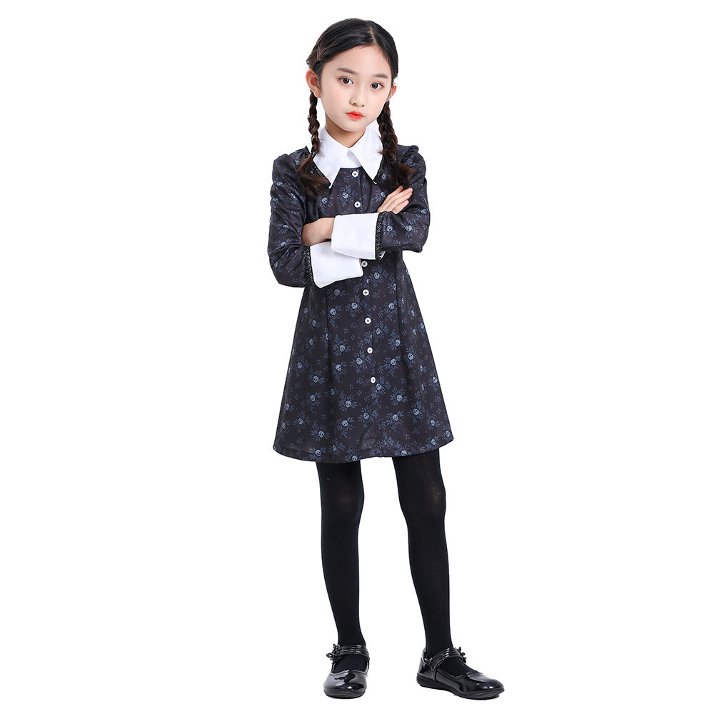 Children's Floral Costume Dress | Stage-Ready Style