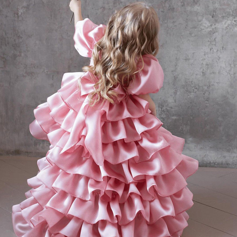Girls' Princess Dress for Weddings and Celebrations